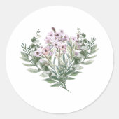 Sticker décoratif ラウンドシール (正面)