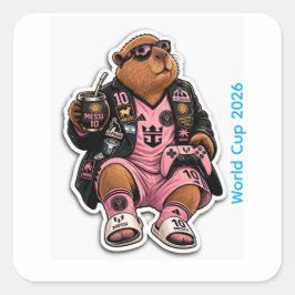 Sticker: El 10 Modo Campeón activado. スクエアシール