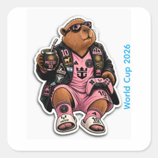 Sticker: El 10 Modo Campeón activado. スクエアシール