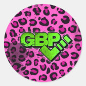 Sticker 'Em Up ラウンドシール (正面)