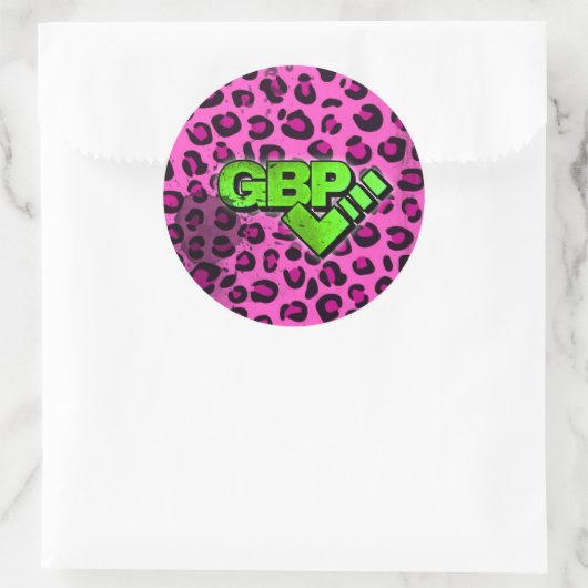 Sticker 'Em Up ラウンドシール (バッグ)