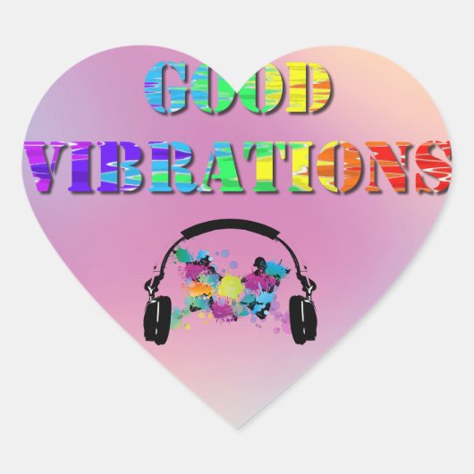 sticker en coeur ハートシール (正面)