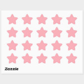 Sticker étoile ROSE TENDRE LLule 星シール (シート)