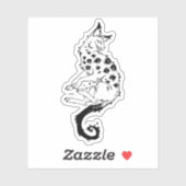 Sticker "Eyed beast" シール (シート)