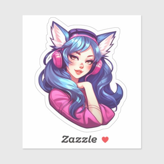 Sticker Feline Enigma シール (シート)