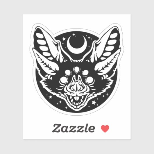 Sticker - "Five-Eyed Bat" シール (シート)