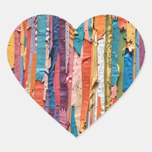 Sticker for Kids' Party ハートシール (正面)