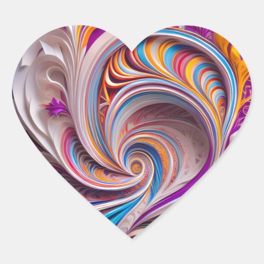 Sticker for Kids' Party/Celebration ハートシール (正面)