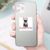 Sticker Gatoの不承認 シール (スマートフォン)