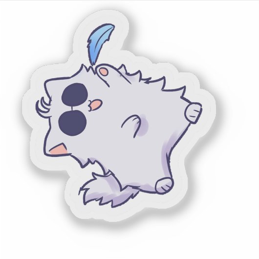 Sticker Gato Gojo 1 シール (正面)