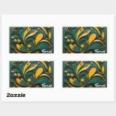 Sticker Grande Arte Biodiversidad Viva 長方形シール (シート)