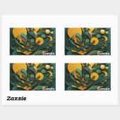 Sticker Grande Arte Biodiversidad Viva Conexión 長方形シール (シート)