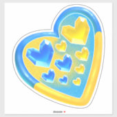Sticker Heart シール (シート)