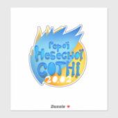 Sticker Heroes of the Heavenly Hundred シール (シート)