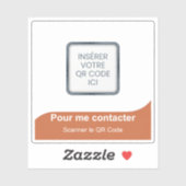 Sticker Intelligent QR Code Multi-Usage シール (シート)