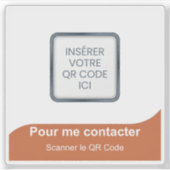 Sticker Intelligent QR Code Multi-Usage シール (正面)