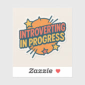 Sticker; Introvert; Progress シール (シート)