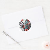 Sticker "Irish Terrier" ラウンドシール (封筒)