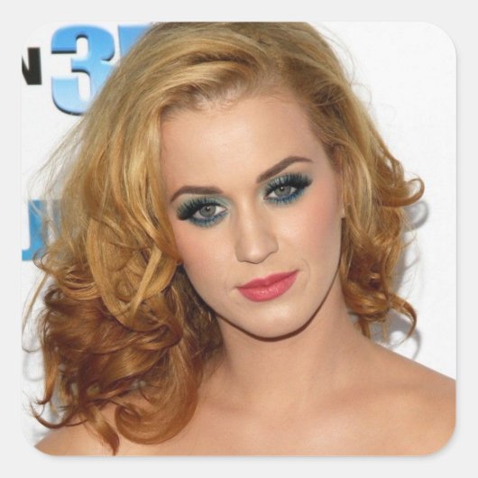 Sticker Katy Perry スクエアシール (正面)