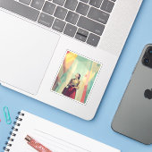 Sticker Kazuko photographe シール (ノートパソコンとiPhone)
