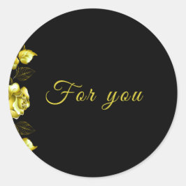 Sticker-Midnight Elegance collection ラウンドシール