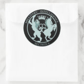 Sticker Military Intelligence Section 6 ラウンドシール (バッグ)