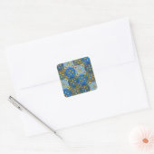 Sticker Moroccan Zelij* Ceramic スクエアシール (封筒)