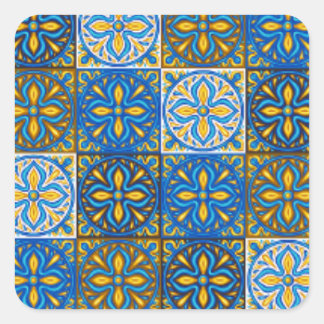 Sticker Moroccan Zelij* Ceramic スクエアシール