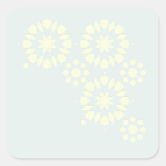 Sticker Moroccan Zelij* Ceramic スクエアシール