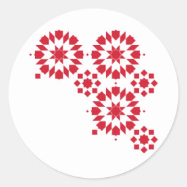 Sticker Moroccan Zelij* Ceramic ラウンドシール