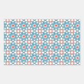 Sticker Moroccan Zelij*Ceramic 長方形シール (正面)