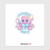 Sticker Octopus Baby  シール (シート)