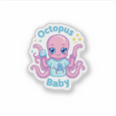 Sticker  Octopus Baby  シール (正面)