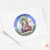 STICKER Padmasambhava / Guru Rinpoche ラウンドシール (封筒)