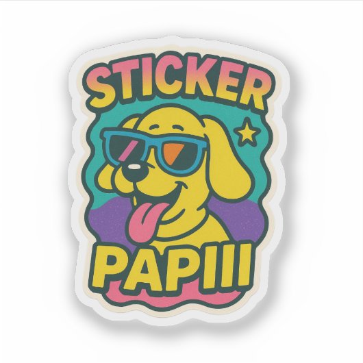 Sticker Papiii シール (正面)
