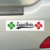 Sticker Pays Basque バンパーステッカー (車上)