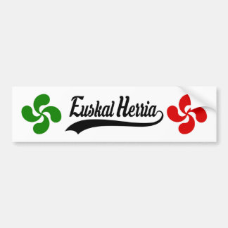 Sticker Pays Basque バンパーステッカー