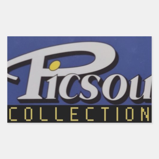 Sticker Picsou Collection 長方形シール (正面)