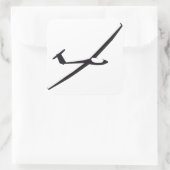 Sticker planeur inversé スクエアシール (バッグ)