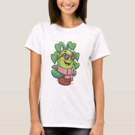 Sticker plant tシャツ