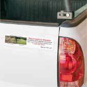 Sticker~Resurrectionの豊富な代表団 バンパーステッカー (トラック上)