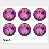 Sticker Rond Scarmoji ラウンドシール (シート)