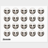 Sticker Rond Skullmoji Vintage ラウンドシール (シート)