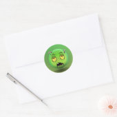Sticker Rond Zombiemoji ラウンドシール (封筒)