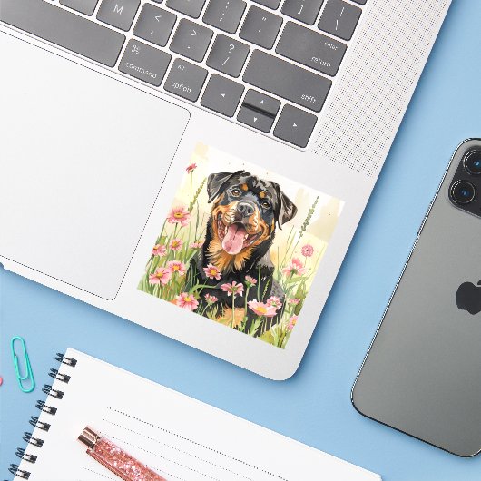 Sticker – Rottweiler Sticker シール (ノートパソコンとiPhone)