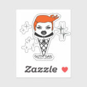 Sticker sheet Goth Gail Creamy Dreamies シール (シート)