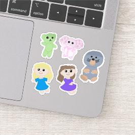 Sticker Sheet - Samantha, Stacy & Friends シール