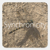 Sticker 'Synchronicity' スクエアシール (正面)