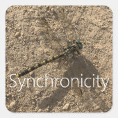 Sticker 'Synchronicity' スクエアシール (正面)