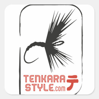 sticker Tenkara Style スクエアシール